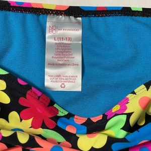No Boundaries Swim No Boundaries Bright Floral Bikini High Leg L